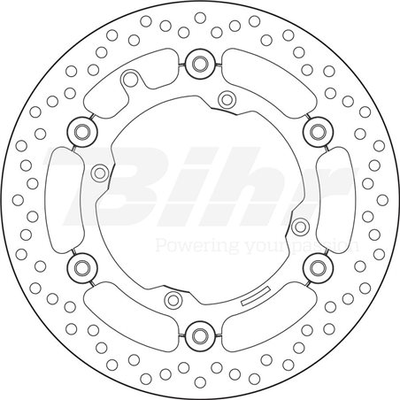 HUSQVARNA 610 TE 00' - 04' DISCO FLOTANTE DELANTERO BREMBO HUSQVARNA 610 TE 00' - 04' DISCO FLOTANTE DELANTERO BREMBO